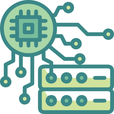 Yapay zeka simgesi png biçimi basit ai outline logo tasarım makinesi öğrenme sembolü nöral ağ dijital beyin ikonu grafik gösterimi izole edilmiş düz vektör modern minimalist biçim
