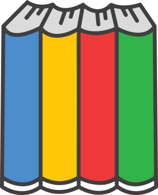 Kitap simgesi, edebiyat eğitimi bilgisini temsil eden, indirme için dijital vektör minimal düz grafik çizimi içeren basit ana hatlar biçiminde kullanılabilir.