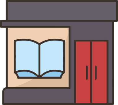 Kitap simgesi, edebiyat eğitimi bilgisini temsil eden, indirme için dijital vektör minimal düz grafik çizimi içeren basit ana hatlar biçiminde kullanılabilir.