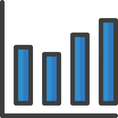 Grafik simgesi png biçimi sunum tasarımı için yüksek kalite web uygulama mobil şablon grafik bilgi analizi iş raporu mali istatistik eğitimi etkileşimli modern minimalist