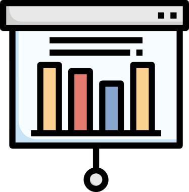 Grafik simgesi png biçimi sunum tasarımı için yüksek kalite web uygulama mobil şablon grafik bilgi analizi iş raporu mali istatistik eğitimi etkileşimli modern minimalist