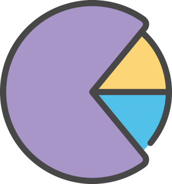 Grafik simgesi png biçimi sunum tasarımı için yüksek kalite web uygulama mobil şablon grafik bilgi analizi iş raporu mali istatistik eğitimi etkileşimli modern minimalist