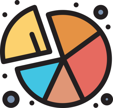 Grafik simgesi png biçimi sunum tasarımı için yüksek kalite web uygulama mobil şablon grafik bilgi analizi iş raporu mali istatistik eğitimi etkileşimli modern minimalist