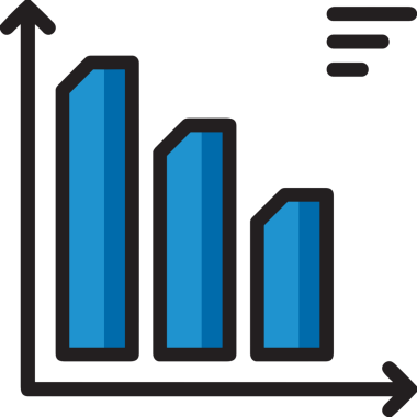 Grafik simgesi png biçimi sunum tasarımı için yüksek kalite web uygulama mobil şablon grafik bilgi analizi iş raporu mali istatistik eğitimi etkileşimli modern minimalist