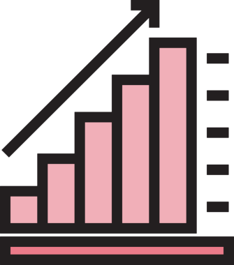 Grafik simgesi png biçimi sunum tasarımı için yüksek kalite web uygulama mobil şablon grafik bilgi analizi iş raporu mali istatistik eğitimi etkileşimli modern minimalist
