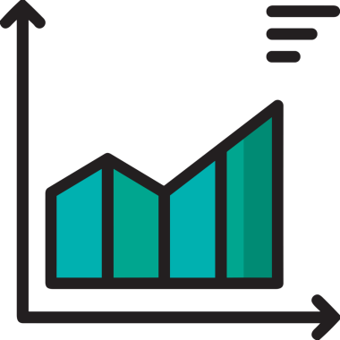 Grafik simgesi png biçimi sunum tasarımı için yüksek kalite web uygulama mobil şablon grafik bilgi analizi iş raporu mali istatistik eğitimi etkileşimli modern minimalist