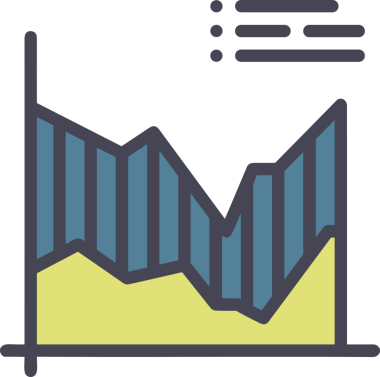 Grafik simgesi png biçimi sunum tasarımı için yüksek kalite web uygulama mobil şablon grafik bilgi analizi iş raporu mali istatistik eğitimi etkileşimli modern minimalist