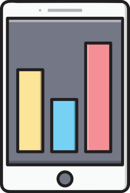 Grafik simgesi png biçimi sunum tasarımı için yüksek kalite web uygulama mobil şablon grafik bilgi analizi iş raporu mali istatistik eğitimi etkileşimli modern minimalist