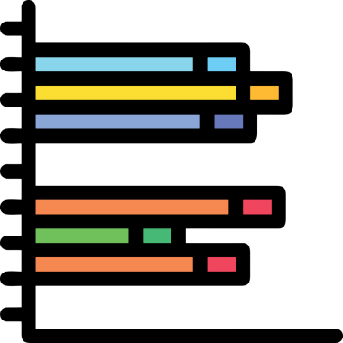 Grafik simgesi png biçimi sunum tasarımı için yüksek kalite web uygulama mobil şablon grafik bilgi analizi iş raporu mali istatistik eğitimi etkileşimli modern minimalist