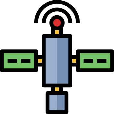 Modern Tasarım, Web, Uygulama ve Dijital İllüstrasyon için Roket Simgesi PNG Biçimi