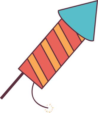 Modern Tasarım, Web, Uygulama ve Dijital İllüstrasyon için Roket Simgesi PNG Biçimi