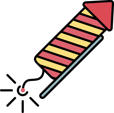 Modern Tasarım, Web, Uygulama ve Dijital İllüstrasyon için Roket Simgesi PNG Biçimi