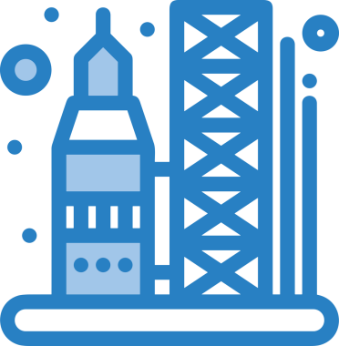 Modern Tasarım, Web, Uygulama ve Dijital İllüstrasyon için Roket Simgesi PNG Biçimi