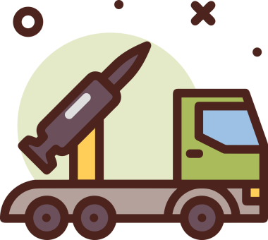 Modern Tasarım, Web, Uygulama ve Dijital İllüstrasyon için Roket Simgesi PNG Biçimi