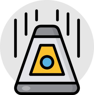 Modern Tasarım, Web, Uygulama ve Dijital İllüstrasyon için Roket Simgesi PNG Biçimi