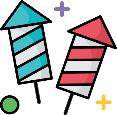 Modern Tasarım, Web, Uygulama ve Dijital İllüstrasyon için Roket Simgesi PNG Biçimi