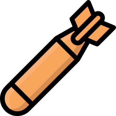 Modern Tasarım, Web, Uygulama ve Dijital İllüstrasyon için Roket Simgesi PNG Biçimi