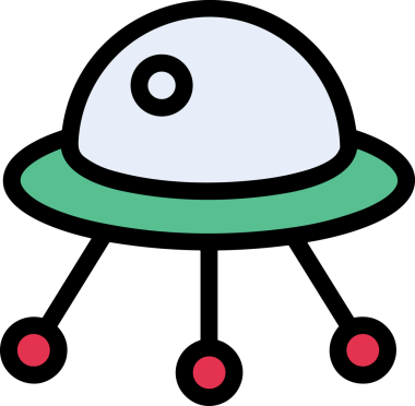 Modern Tasarım, Web, Uygulama ve Dijital İllüstrasyon için Roket Simgesi PNG Biçimi