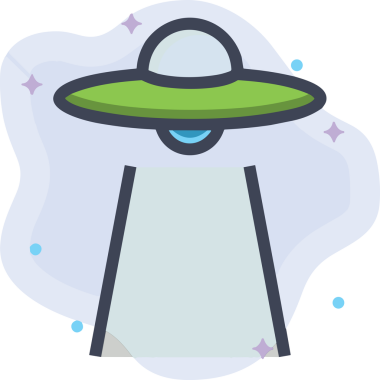 Modern Tasarım, Web, Uygulama ve Dijital İllüstrasyon için Roket Simgesi PNG Biçimi