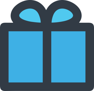 Hediye Kutusu Simgesi Simgesi PNG Yüksek Çözünürlük Şeffaf Arkaplan Vektörü İllüstrasyonu Doğum Günü Yıldönümü Yıldönümü Hediye Paketi Düz Tasarım Dijital Sanat Grafik İndirmesi