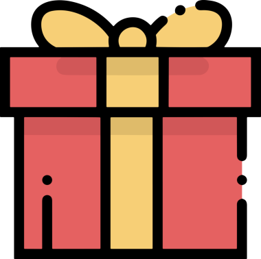 Hediye Kutusu Simgesi Simgesi PNG Yüksek Çözünürlük Şeffaf Arkaplan Vektörü İllüstrasyonu Doğum Günü Yıldönümü Yıldönümü Hediye Paketi Düz Tasarım Dijital Sanat Grafik İndirmesi