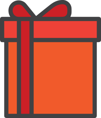 Hediye Kutusu Simgesi Simgesi PNG Yüksek Çözünürlük Şeffaf Arkaplan Vektörü İllüstrasyonu Doğum Günü Yıldönümü Yıldönümü Hediye Paketi Düz Tasarım Dijital Sanat Grafik İndirmesi