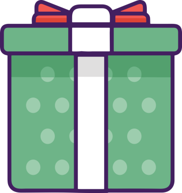 Hediye Kutusu Simgesi Simgesi PNG Yüksek Çözünürlük Şeffaf Arkaplan Vektörü İllüstrasyonu Doğum Günü Yıldönümü Yıldönümü Hediye Paketi Düz Tasarım Dijital Sanat Grafik İndirmesi