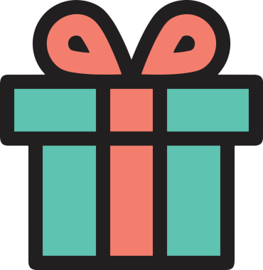 Hediye Kutusu Simgesi Simgesi PNG Yüksek Çözünürlük Şeffaf Arkaplan Vektörü İllüstrasyonu Doğum Günü Yıldönümü Yıldönümü Hediye Paketi Düz Tasarım Dijital Sanat Grafik İndirmesi