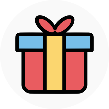 Hediye Kutusu Simgesi Simgesi PNG Yüksek Çözünürlük Şeffaf Arkaplan Vektörü İllüstrasyonu Doğum Günü Yıldönümü Yıldönümü Hediye Paketi Düz Tasarım Dijital Sanat Grafik İndirmesi