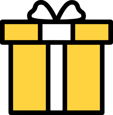 Hediye Kutusu Simgesi Simgesi PNG Yüksek Çözünürlük Şeffaf Arkaplan Vektörü İllüstrasyonu Doğum Günü Yıldönümü Yıldönümü Hediye Paketi Düz Tasarım Dijital Sanat Grafik İndirmesi