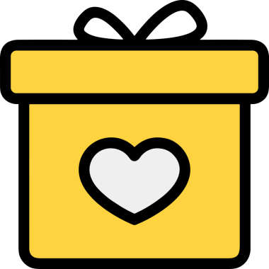 Hediye Kutusu Simgesi Simgesi PNG Yüksek Çözünürlük Şeffaf Arkaplan Vektörü İllüstrasyonu Doğum Günü Yıldönümü Yıldönümü Hediye Paketi Düz Tasarım Dijital Sanat Grafik İndirmesi