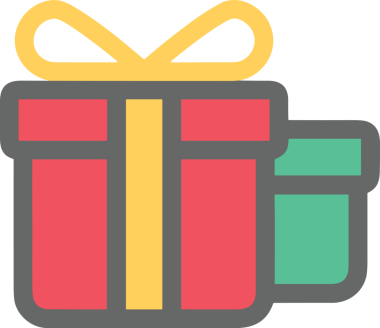 Hediye Kutusu Simgesi Simgesi PNG Yüksek Çözünürlük Şeffaf Arkaplan Vektörü İllüstrasyonu Doğum Günü Yıldönümü Yıldönümü Hediye Paketi Düz Tasarım Dijital Sanat Grafik İndirmesi