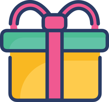 Hediye Kutusu Simgesi Simgesi PNG Yüksek Çözünürlük Şeffaf Arkaplan Vektörü İllüstrasyonu Doğum Günü Yıldönümü Yıldönümü Hediye Paketi Düz Tasarım Dijital Sanat Grafik İndirmesi