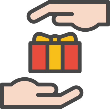 Hediye Kutusu Simgesi Simgesi PNG Yüksek Çözünürlük Şeffaf Arkaplan Vektörü İllüstrasyonu Doğum Günü Yıldönümü Yıldönümü Hediye Paketi Düz Tasarım Dijital Sanat Grafik İndirmesi