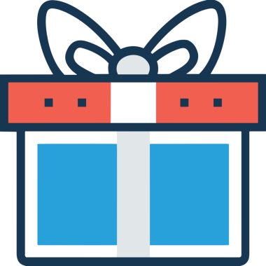 Hediye Kutusu Simgesi Simgesi PNG Yüksek Çözünürlük Şeffaf Arkaplan Vektörü İllüstrasyonu Doğum Günü Yıldönümü Yıldönümü Hediye Paketi Düz Tasarım Dijital Sanat Grafik İndirmesi