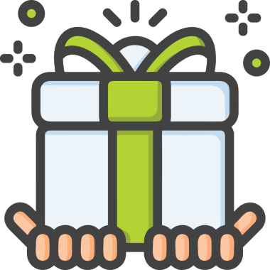 Hediye Kutusu Simgesi Simgesi PNG Yüksek Çözünürlük Şeffaf Arkaplan Vektörü İllüstrasyonu Doğum Günü Yıldönümü Yıldönümü Hediye Paketi Düz Tasarım Dijital Sanat Grafik İndirmesi