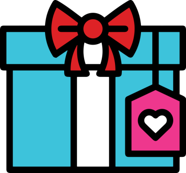 Hediye Kutusu Simgesi Simgesi PNG Yüksek Çözünürlük Şeffaf Arkaplan Vektörü İllüstrasyonu Doğum Günü Yıldönümü Yıldönümü Hediye Paketi Düz Tasarım Dijital Sanat Grafik İndirmesi