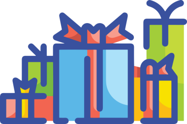 Hediye Kutusu Simgesi Simgesi PNG Yüksek Çözünürlük Şeffaf Arkaplan Vektörü İllüstrasyonu Doğum Günü Yıldönümü Yıldönümü Hediye Paketi Düz Tasarım Dijital Sanat Grafik İndirmesi