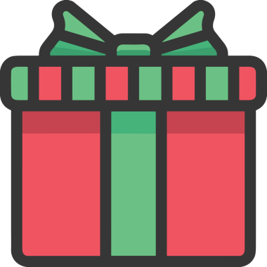 Hediye Kutusu Simgesi Simgesi PNG Yüksek Çözünürlük Şeffaf Arkaplan Vektörü İllüstrasyonu Doğum Günü Yıldönümü Yıldönümü Hediye Paketi Düz Tasarım Dijital Sanat Grafik İndirmesi