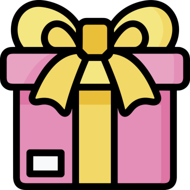 Hediye Kutusu Simgesi Simgesi PNG Yüksek Çözünürlük Şeffaf Arkaplan Vektörü İllüstrasyonu Doğum Günü Yıldönümü Yıldönümü Hediye Paketi Düz Tasarım Dijital Sanat Grafik İndirmesi