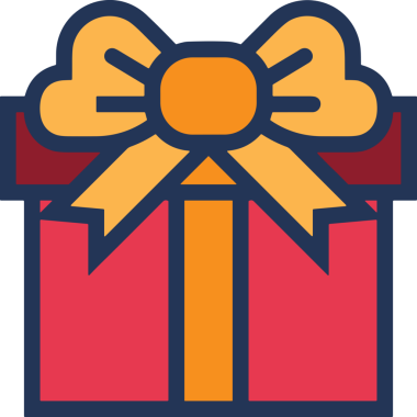 Hediye Kutusu Simgesi Simgesi PNG Yüksek Çözünürlük Şeffaf Arkaplan Vektörü İllüstrasyonu Doğum Günü Yıldönümü Yıldönümü Hediye Paketi Düz Tasarım Dijital Sanat Grafik İndirmesi