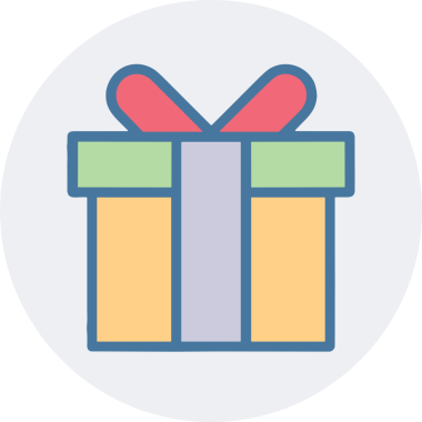 Hediye Kutusu Simgesi Simgesi PNG Yüksek Çözünürlük Şeffaf Arkaplan Vektörü İllüstrasyonu Doğum Günü Yıldönümü Yıldönümü Hediye Paketi Düz Tasarım Dijital Sanat Grafik İndirmesi