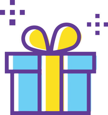 Hediye Kutusu Simgesi Simgesi PNG Yüksek Çözünürlük Şeffaf Arkaplan Vektörü İllüstrasyonu Doğum Günü Yıldönümü Yıldönümü Hediye Paketi Düz Tasarım Dijital Sanat Grafik İndirmesi