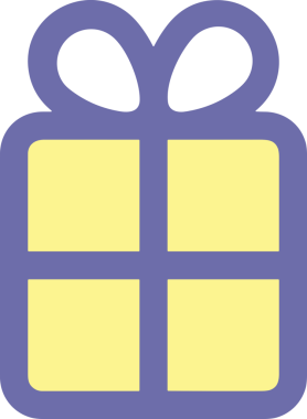 Hediye Kutusu Simgesi Simgesi PNG Yüksek Çözünürlük Şeffaf Arkaplan Vektörü İllüstrasyonu Doğum Günü Yıldönümü Yıldönümü Hediye Paketi Düz Tasarım Dijital Sanat Grafik İndirmesi