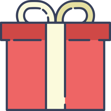 Hediye Kutusu Simgesi Simgesi PNG Yüksek Çözünürlük Şeffaf Arkaplan Vektörü İllüstrasyonu Doğum Günü Yıldönümü Yıldönümü Hediye Paketi Düz Tasarım Dijital Sanat Grafik İndirmesi