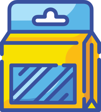 Hediye Kutusu Simgesi Simgesi PNG Yüksek Çözünürlük Şeffaf Arkaplan Vektörü İllüstrasyonu Doğum Günü Yıldönümü Yıldönümü Hediye Paketi Düz Tasarım Dijital Sanat Grafik İndirmesi