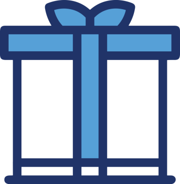 Hediye Kutusu Simgesi Simgesi PNG Yüksek Çözünürlük Şeffaf Arkaplan Vektörü İllüstrasyonu Doğum Günü Yıldönümü Yıldönümü Hediye Paketi Düz Tasarım Dijital Sanat Grafik İndirmesi