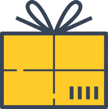 Hediye Kutusu Simgesi Simgesi PNG Yüksek Çözünürlük Şeffaf Arkaplan Vektörü İllüstrasyonu Doğum Günü Yıldönümü Yıldönümü Hediye Paketi Düz Tasarım Dijital Sanat Grafik İndirmesi