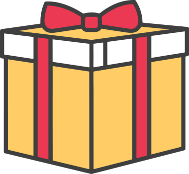 Hediye Kutusu Simgesi Simgesi PNG Yüksek Çözünürlük Şeffaf Arkaplan Vektörü İllüstrasyonu Doğum Günü Yıldönümü Yıldönümü Hediye Paketi Düz Tasarım Dijital Sanat Grafik İndirmesi