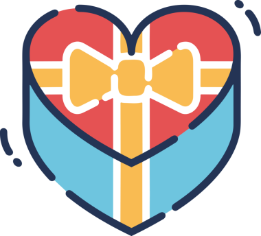 Hediye Kutusu Simgesi Simgesi PNG Yüksek Çözünürlük Şeffaf Arkaplan Vektörü İllüstrasyonu Doğum Günü Yıldönümü Yıldönümü Hediye Paketi Düz Tasarım Dijital Sanat Grafik İndirmesi